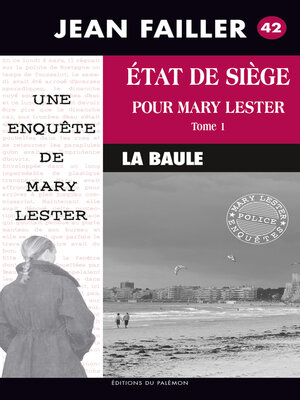 cover image of État de siège pour Mary Lester--Tome 1